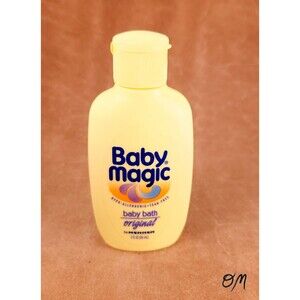 Mennen Vintage Baby Magic Original Baby Bath 2 fl oz ~ 90% Full